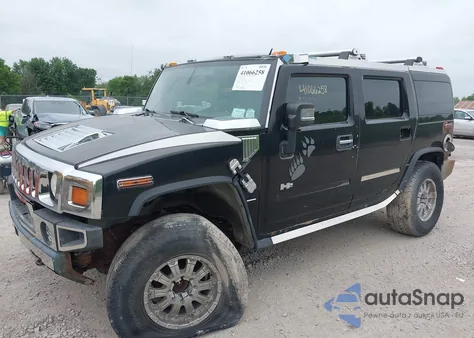 2006 Hummer H2 Suv from USA, damaged, VIN 5GRGN23U86H118560
